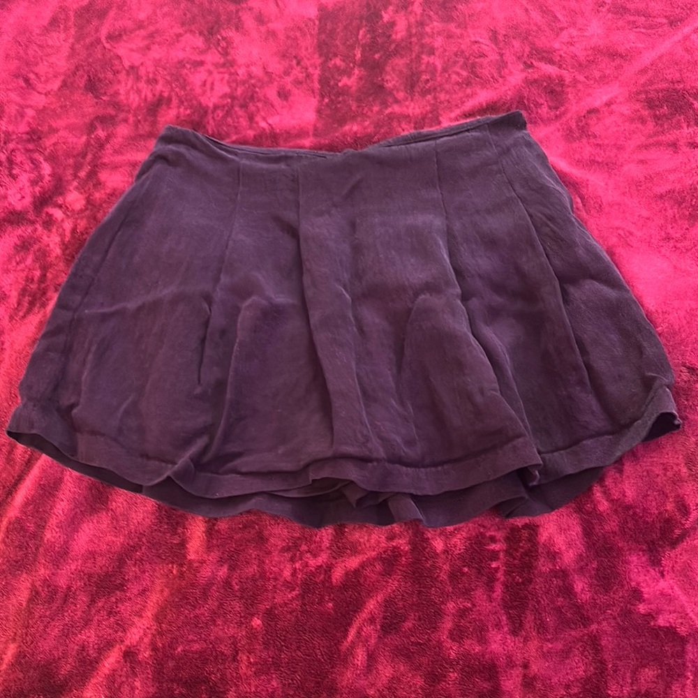 a new day Deep Purple Mini Skirt